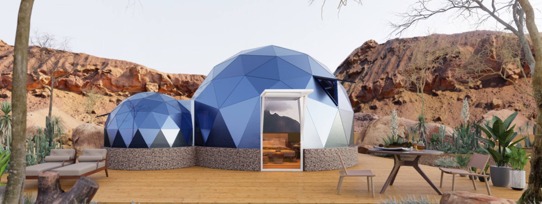 永年县球形智能光伏玻璃星空房